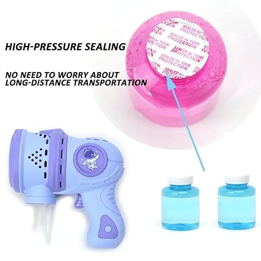 Rechargeable Bubble Machine Gun Toy