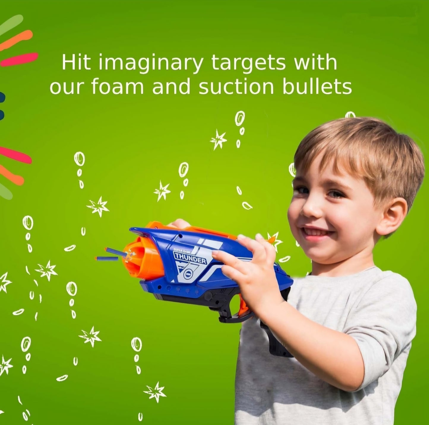 Soft Bullet Gun Toy