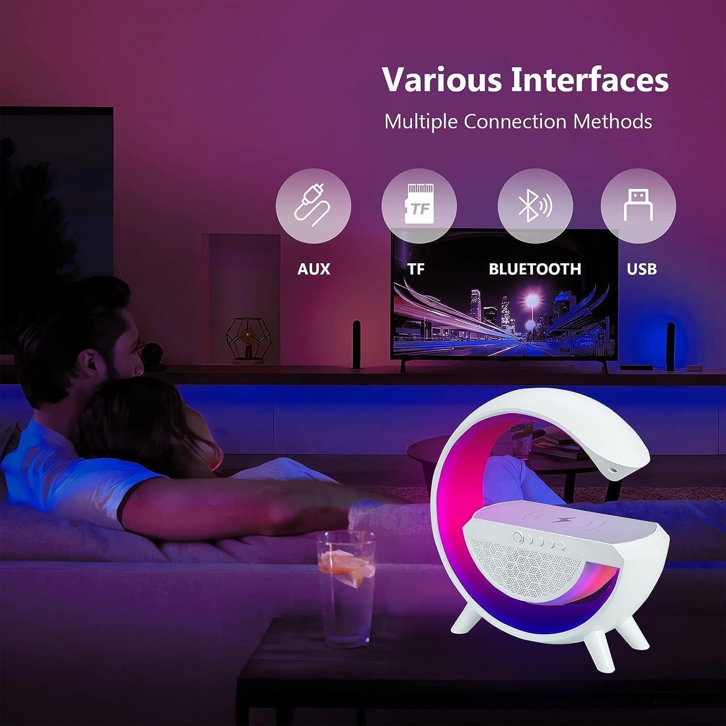 G-Shaped 3 in 1 Bluetooth Speaker