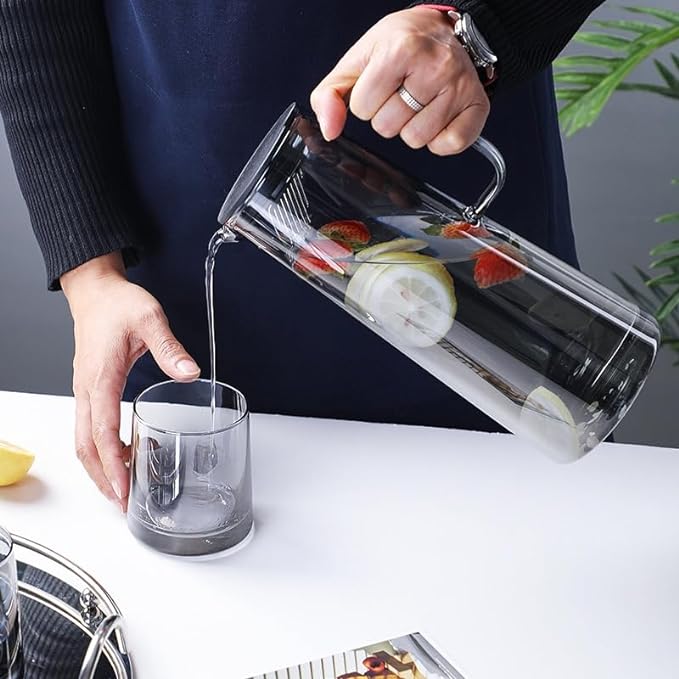 Premium Juice Glass Set with Jug – Stylish & Durable