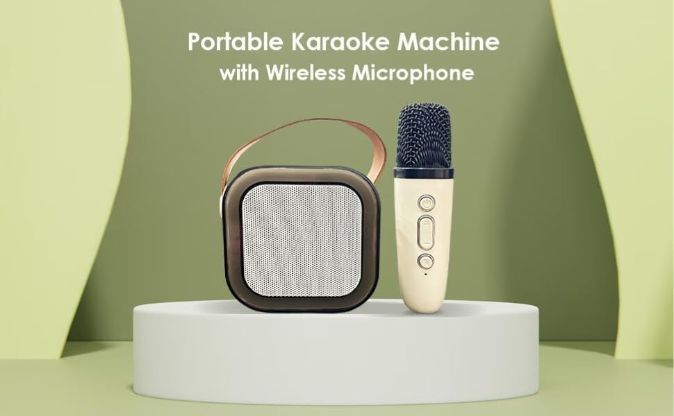 Wireless Karaoke Speaker With Mic