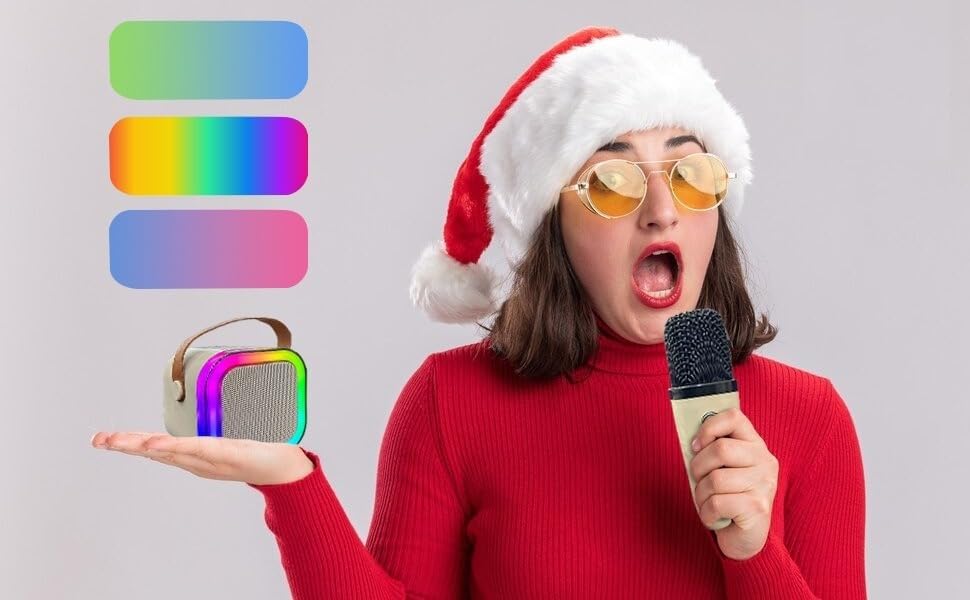 Wireless Karaoke Speaker With Mic
