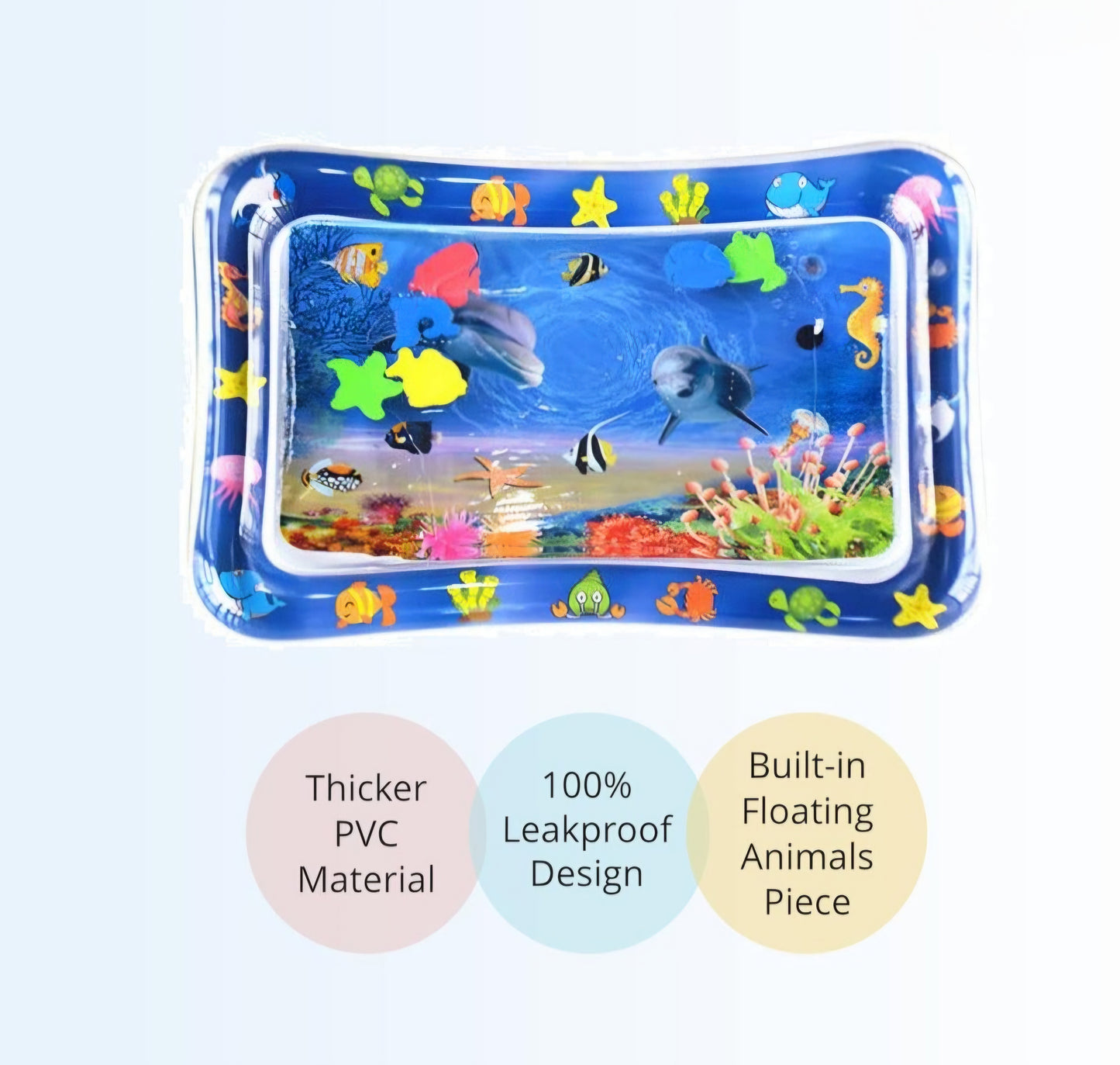 Baby Leakproof Inflatable Water Playmat