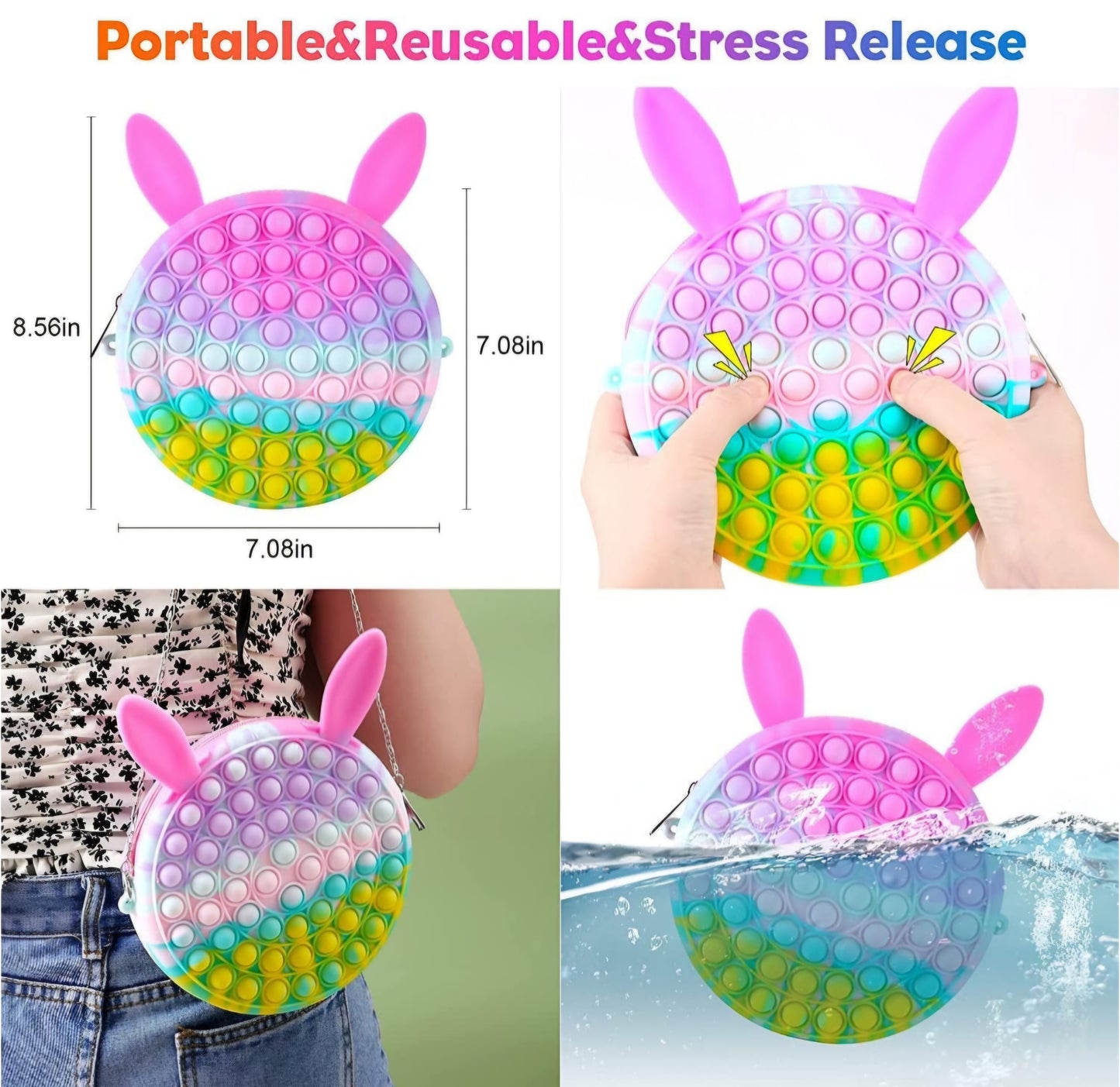 Pop It Bag For Girls