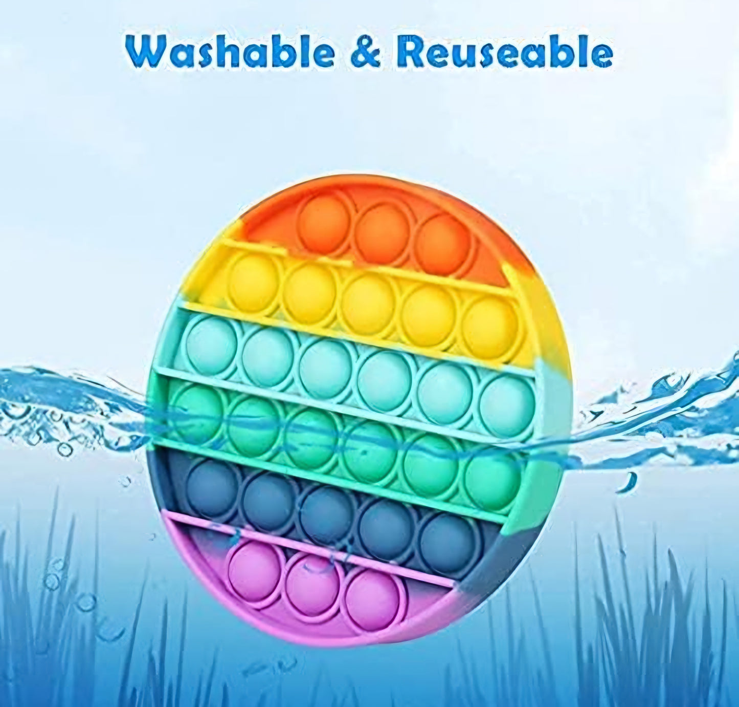 Silicone Round Shape Pop It Fidget