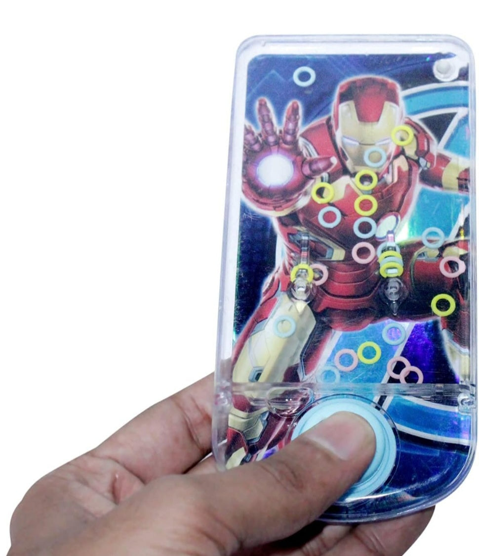 Ring Toss Water Game for Kids Single Button Toy Water Console Handheld Game Toy