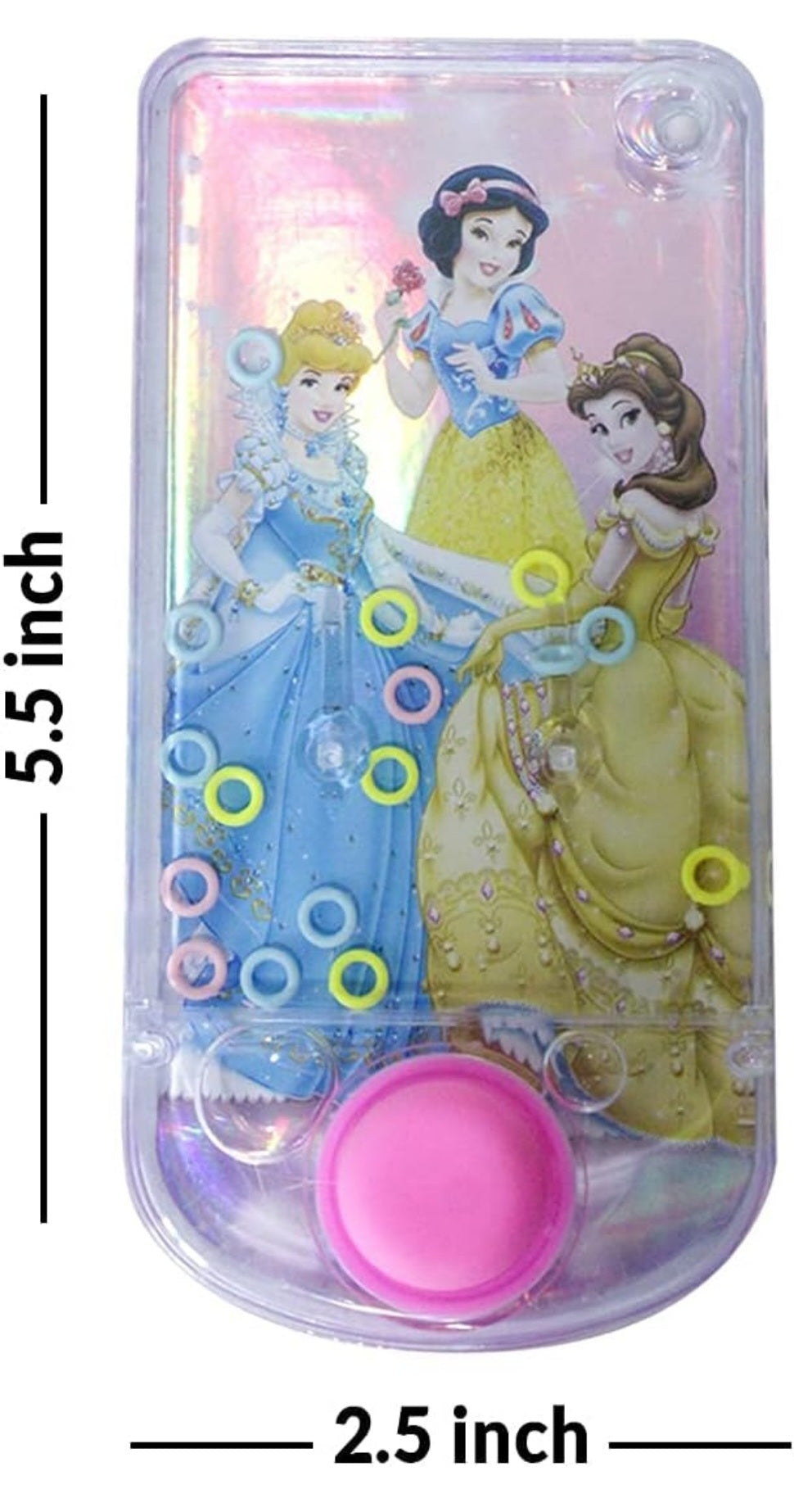 Ring Toss Water Game for Kids Single Button Toy Water Console Handheld Game Toy