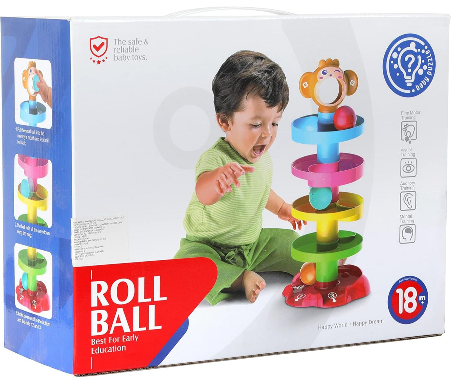 Roll Ball Game For Kids