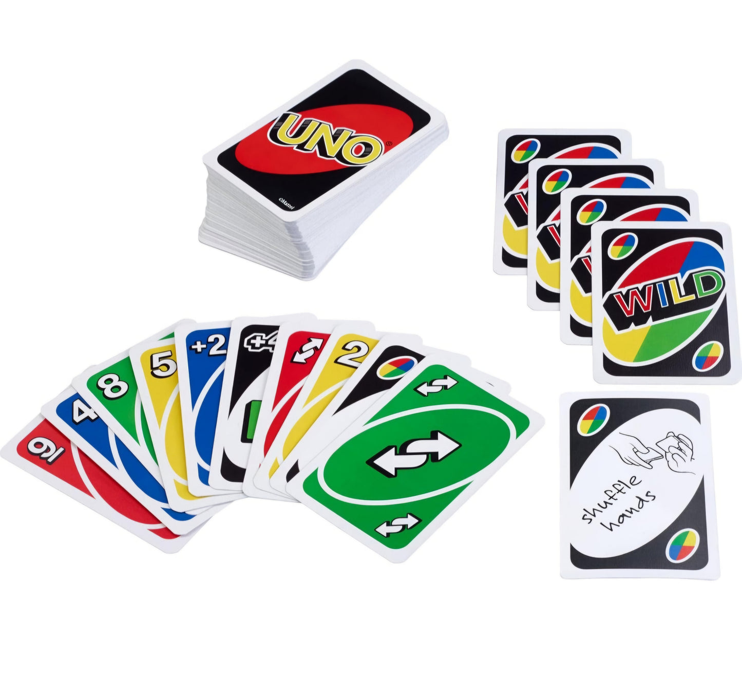 Uno Playing Card Game for 7 Yrs and Above for Adult,Set of 112 Cards, Multicolor