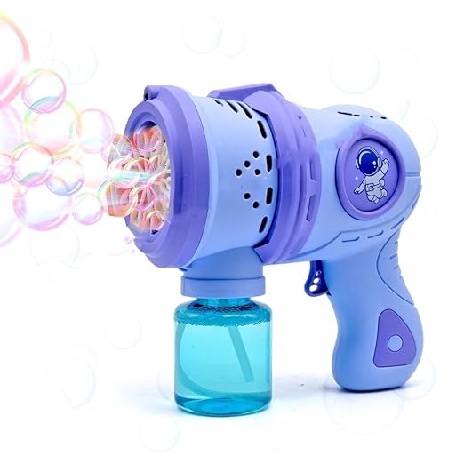 Rechargeable Bubble Machine Gun Toy