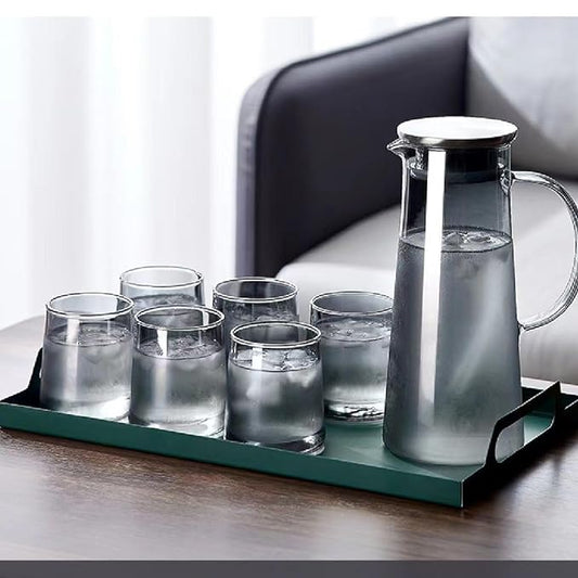 Premium Juice Glass Set with Jug – Stylish & Durable