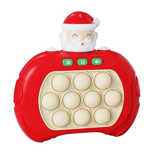 Game Console Santa Claus Light up Popping Games for Teens Gifts