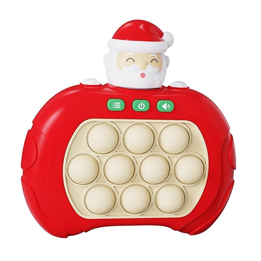 Game Console Santa Claus Light up Popping Games for Teens Gifts
