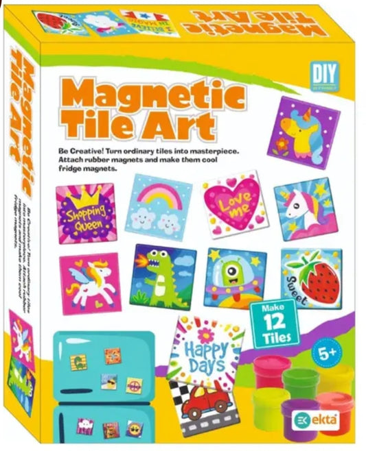 Magnetic Tile Art