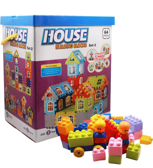 EKTA House Building Blocks with Windows Set-2