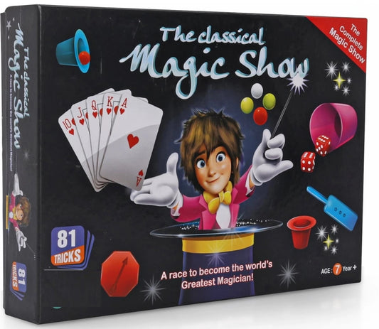 EKTA The Classical Magic Show Tricks (Black), Kids