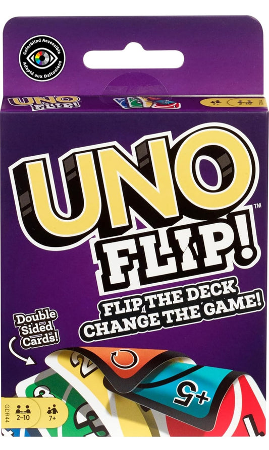 Uno Flip Side Card Game, Multi Color